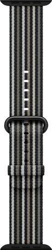  Stripe Woven Nylon for Apple Watch 42mm - Black Stripe