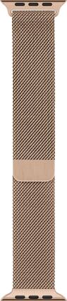 Angle. Apple - Milanese Loop for Apple Watch™ 40mm - Gold.