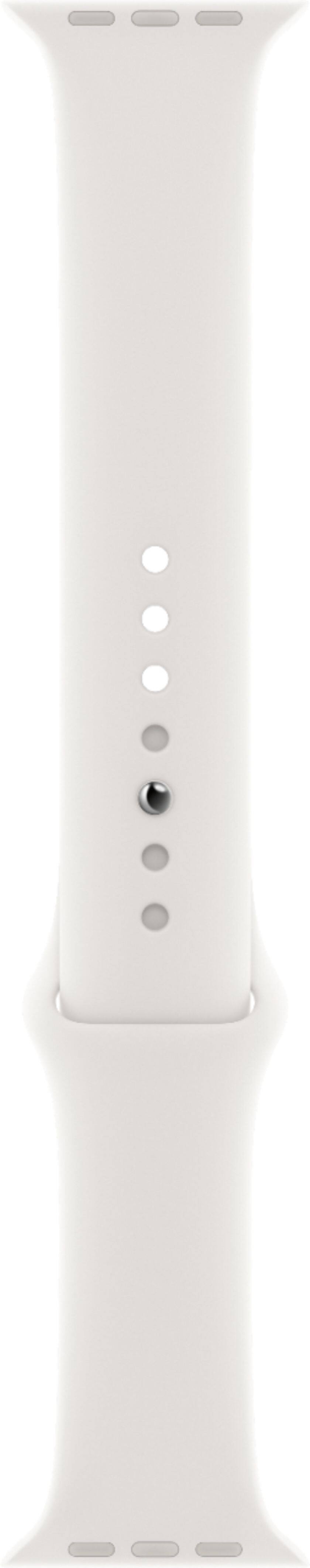 Angle. Apple - Sport Band for Apple Watch™ 40mm - White.