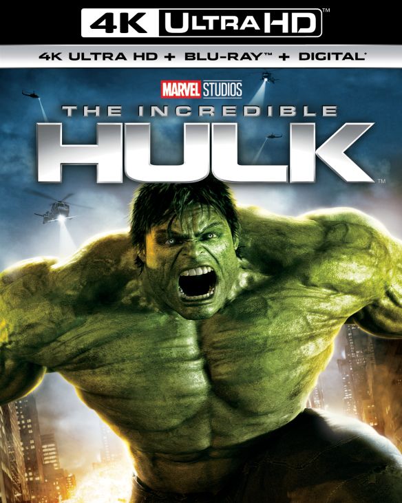  The Incredible Hulk [4K Ultra HD Blu-ray/Blu-ray] [2008]