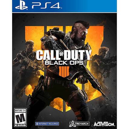 Front. Activision - Call of Duty: Black Ops 4. - M (Mature 17+)