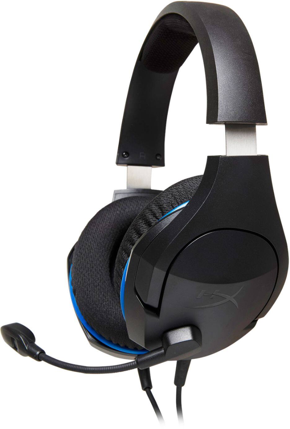 Alt View 14. HyperX - Cloud Stinger Core Wired Stereo Gaming Headset for PS5 and PS4 - Black/Blue.