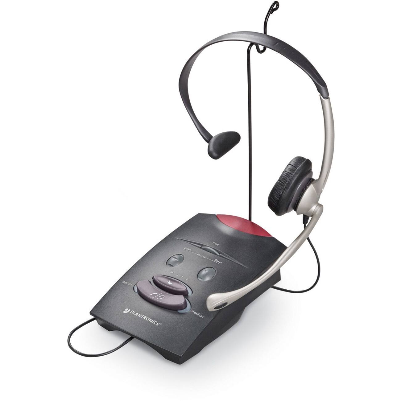 Best Buy Plantronics Telephone Headset Black, Silver S11