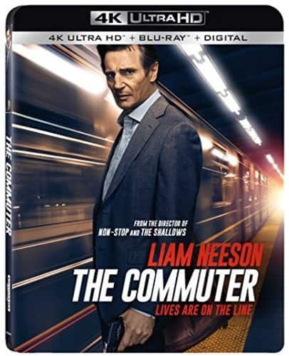 The Commuter Includes Digital Copy 4K Ultra HD Blu ray Blu ray