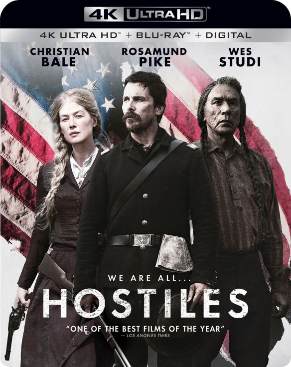  Hostiles [Includes Digital Copy] [4K Ultra HD Blu-ray/Blu-ray] [2017]