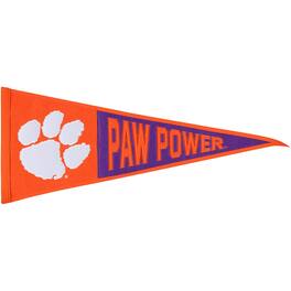 WinCraft - Clemson Tigers 13" x 32" Slogan Pennant - Multicolor