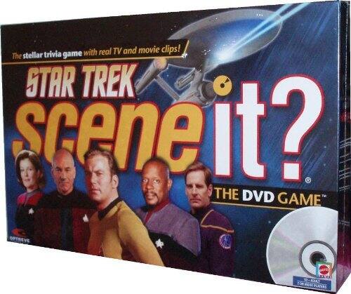 The stellar trivia game with real TV and movie clips!

STAR TREK Scene It? The DVD Game

17-20 Players