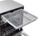 Alt View Zoom 12. LG - 24" Front-Control Built-In Smart Wifi-Enabled Dishwasher with Stainless Steel Tub, Quadwash, and 3rd Rack - Stainless steel.