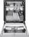 Alt View 13. LG - 24" Front-Control Built-In Smart Wifi-Enabled Dishwasher with Stainless Steel Tub, Quadwash, and 3rd Rack - Stainless Steel.
