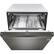 Alt View 20. LG - 24" Front-Control Built-In Smart Wifi-Enabled Dishwasher with Stainless Steel Tub, Quadwash, and 3rd Rack - Black Stainless Steel.