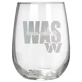 Great American Products - Washington Commanders Etched 17oz. City Stemless Wine Glass - Multicolor
