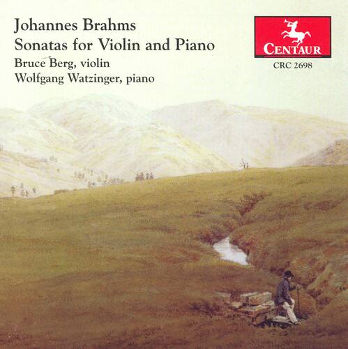 J. Brahms - Sonatas for Violin & Piano   - COMPACT DISCS [CD]