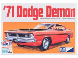 Skill 2 Model Kit 1971 Dodge Demon 1/25 Scale Model by MPC - Multicolor