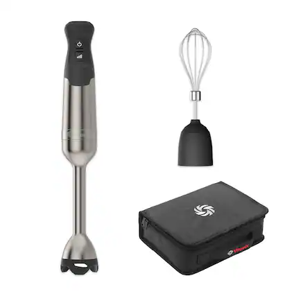 Front. Vitamix - 3-Piece Immersion Blender Bundle - Stainless Steel.