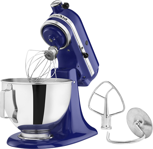 KitchenAidÂ® 7 Speed Artisan Hand Mixer (Color: Cobalt Blue) at