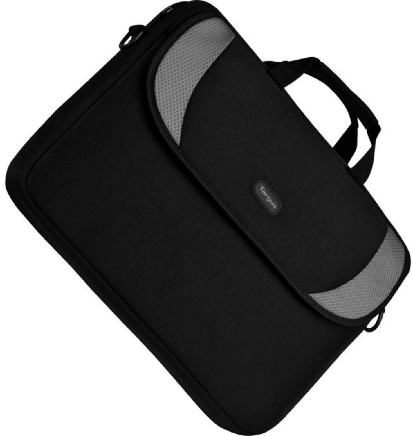 Black/Gray Targus CVR200 16-Inch Neoprene Sleeve Designed for Notebooks