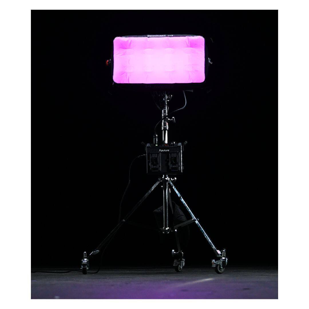 Left. Aputure - Aputure INFINIMAT 1x2 V-Mount Kit (US).