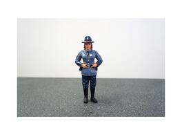 State Trooper Sharon Figure For 1:24 Diecast Model Cars by American Diorama - Multi