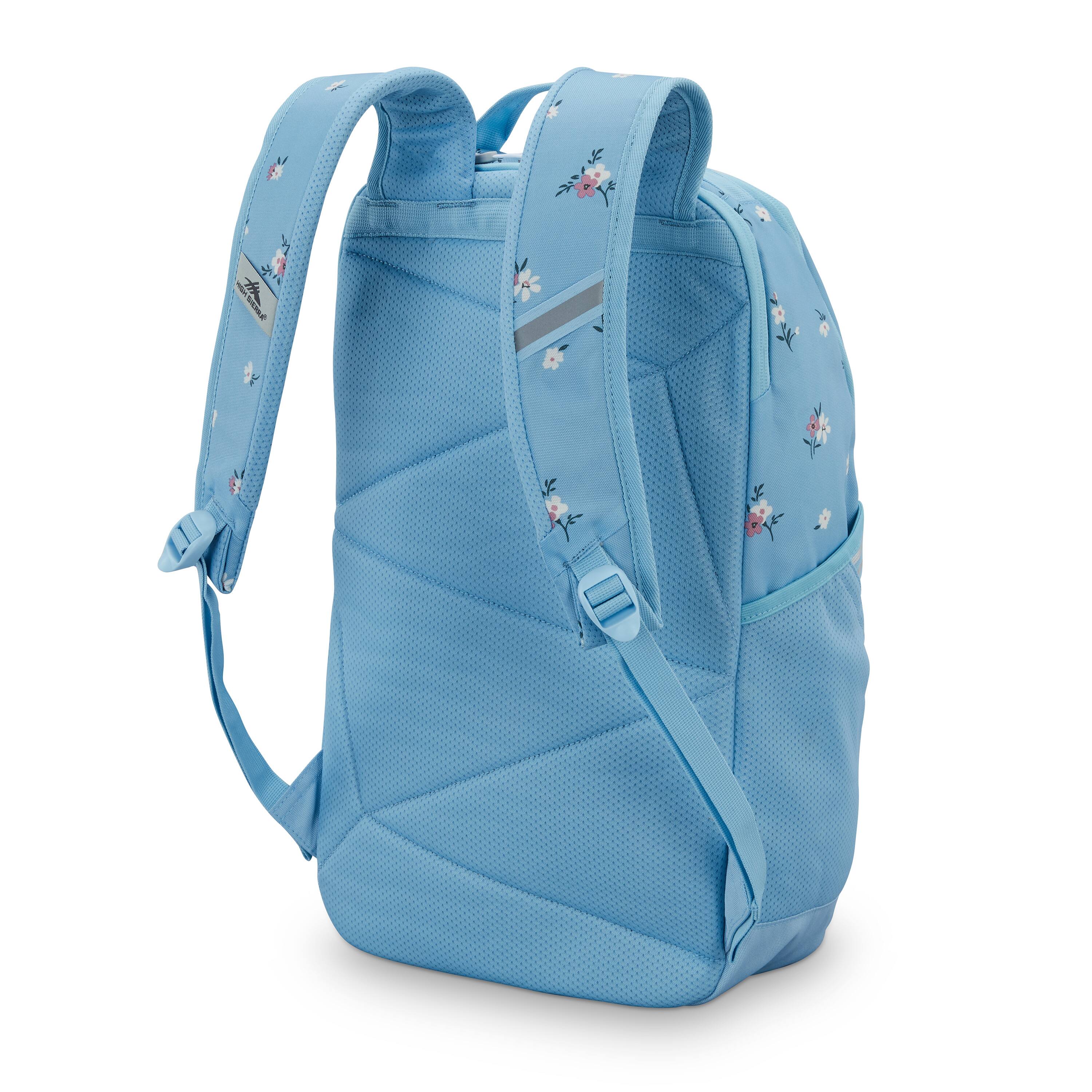 Left. High Sierra - BTS 2020 Swoop SG Backpack - Floral Blue.