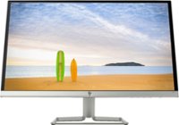 Front Zoom. HP - 25f 25" IPS LED FHD FreeSync Monitor - Natural Silver.