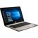 Angle. ASUS - VivoBook 14" Laptop - 8GB Memory - 256GB Solid State Drive - Chocolate Black/Gold.