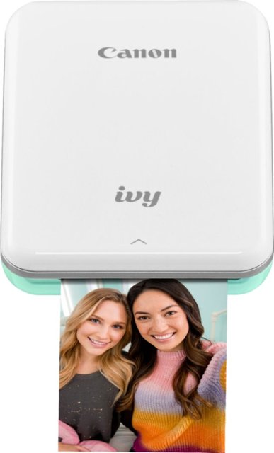 Canon - IVY Mini Photo Printer - Mint Green - Front_Zoom. 1 of 13 Images & Videos. Swipe left for next.