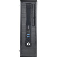 HP - EliteDesk Desktop - Intel Core i5 - 16GB Memory - 500GB Hard Drive - Pre-Owned - Black - Front_Zoom
