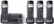 Angle Zoom. Panasonic - KX-TGE674B DECT 6.0 Expandable Cordless Phone System with Digital Answering System - Black.