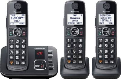 Panasonic KX TGE633M DECT 6.0 Expandable Cordless Phone System Panasonic KX TGE633M DECT 6.0 Expandable Cordless Phone System