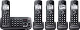 Panasonic - KX-TGE645M DECT 6.0 Expandable Cordless Phone System with Digital Answering System - Metallic Black