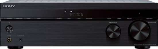 Front Zoom. Sony - 7.2-Ch. with Dolby Atmos 4K Ultra HD A/V Home Theater Receiver - Black.