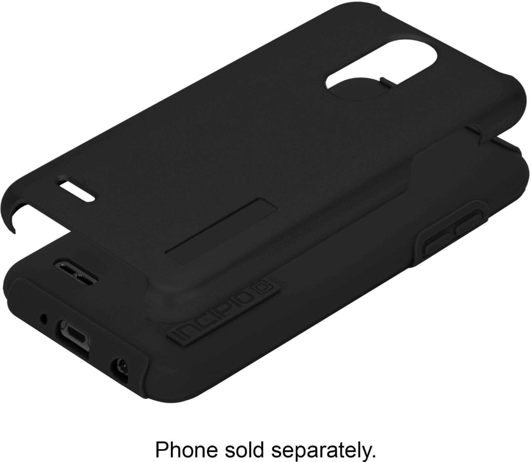 Alt View 15. Incipio - DualPro Case for LG Tribute Dynasty (SP200) - Black.