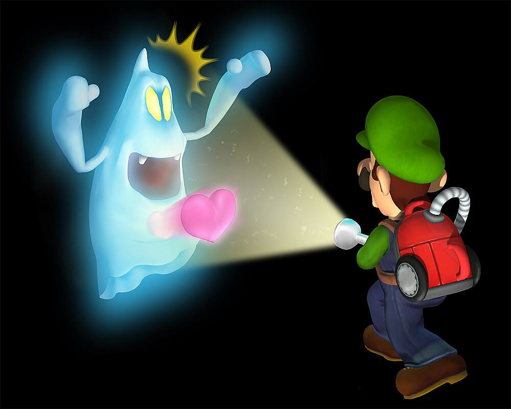 Alt View 11. Nintendo - Luigi's Mansion.