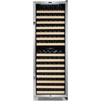 Whynter - 164-Bottle Dual Zone Wine Cooler - Stainless steel - Front_Zoom