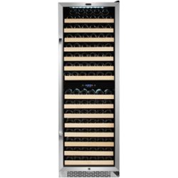 Whynter - 164-Bottle Dual Zone Wine Cooler - Stainless steel - Front_Zoom