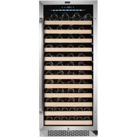 Whynter 100 Bottle Wine Cooler Stainless Steel BWR 1002SD Best Buy