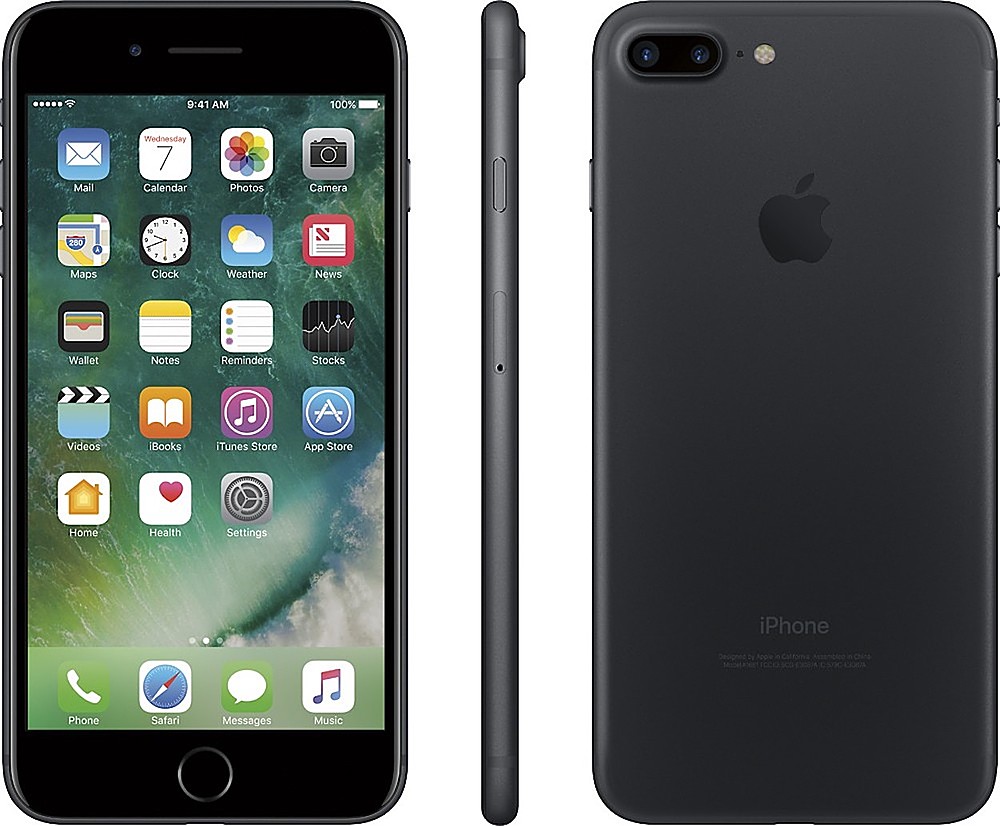 Apple Pre-Owned iPhone 7 Plus 32GB (Unlocked) Black 7P 32GB BLACK RB - Best  Buy