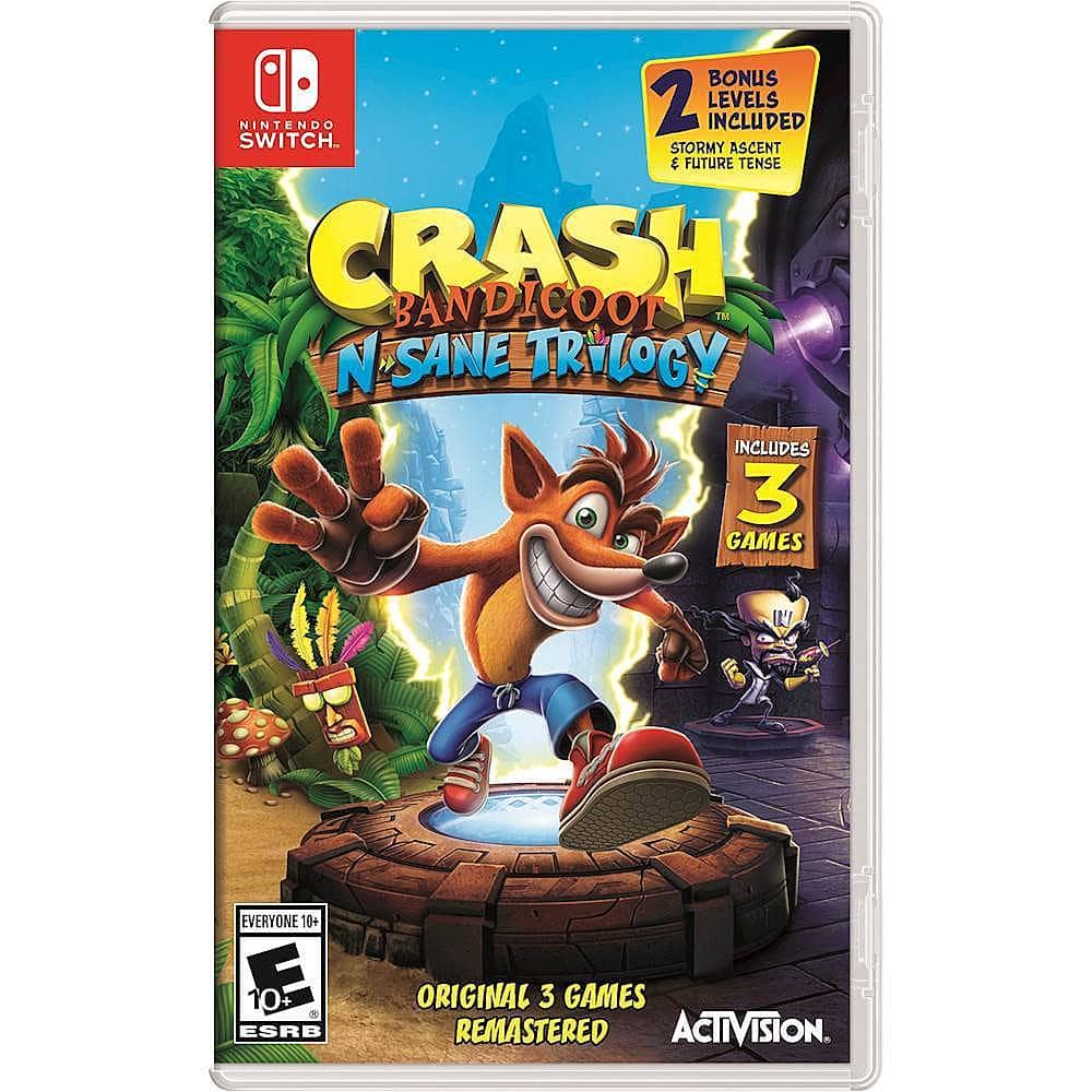 Front. Activision - Crash Bandicoot N. Sane Trilogy.