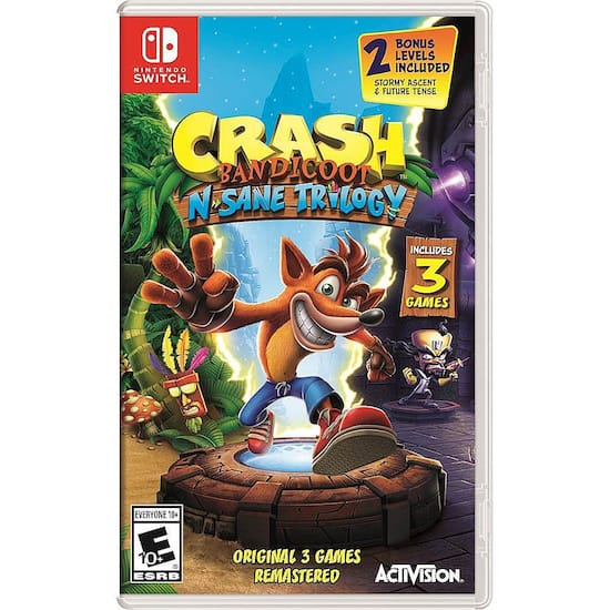 Activision Crash Bandicoot N. Sane Trilogy - Nintendo Switch