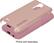 Alt View 15. Incipio - DualPro Case for LG Tribute Dynasty (SP200) - Pink/Iridescent Rose Gold.