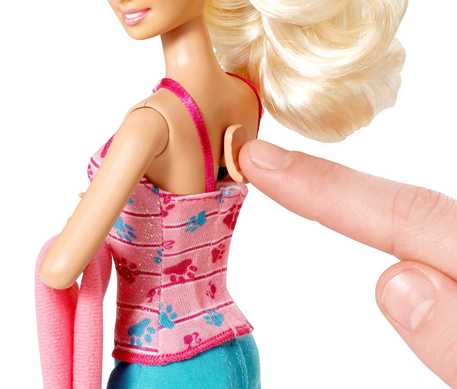 Alt View 3. Barbie - Barbie Suds & Hugs Pups Playset - Includes Barbie doll, 2 puppies, bath-themed outfits, and countless bath accessories - Multi.