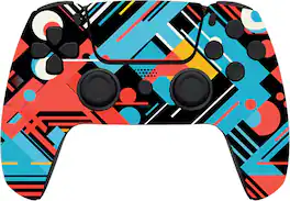 Custom Controllerzz - Custom Wireless Controller for PS5 - Abstract Fusion