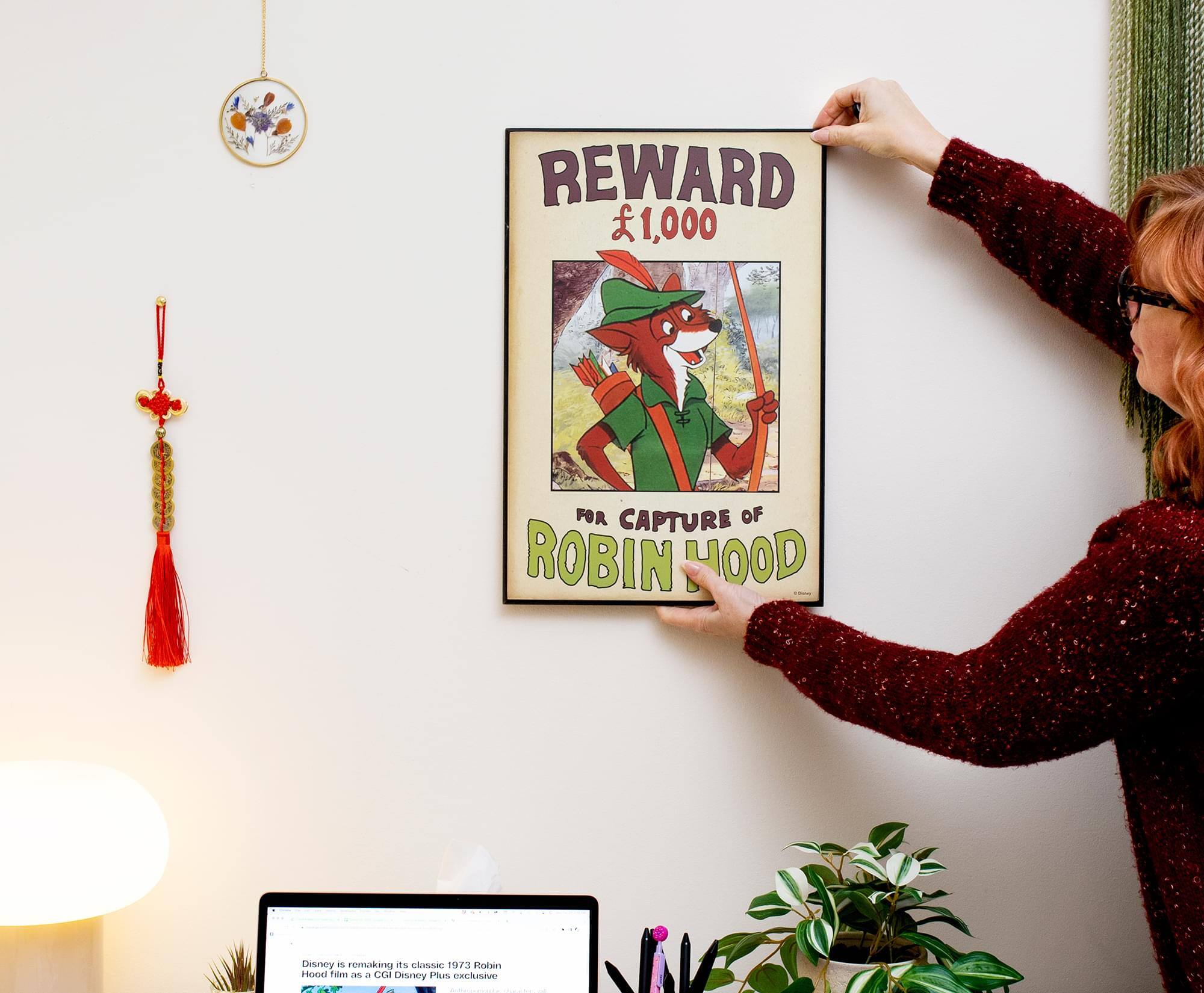 REWARD £1,000 FOR CAPTURE OF ROBIN HOOD

Disney is remaking its classic 1973 Robin Hood film as a Disney Plus exclusive.