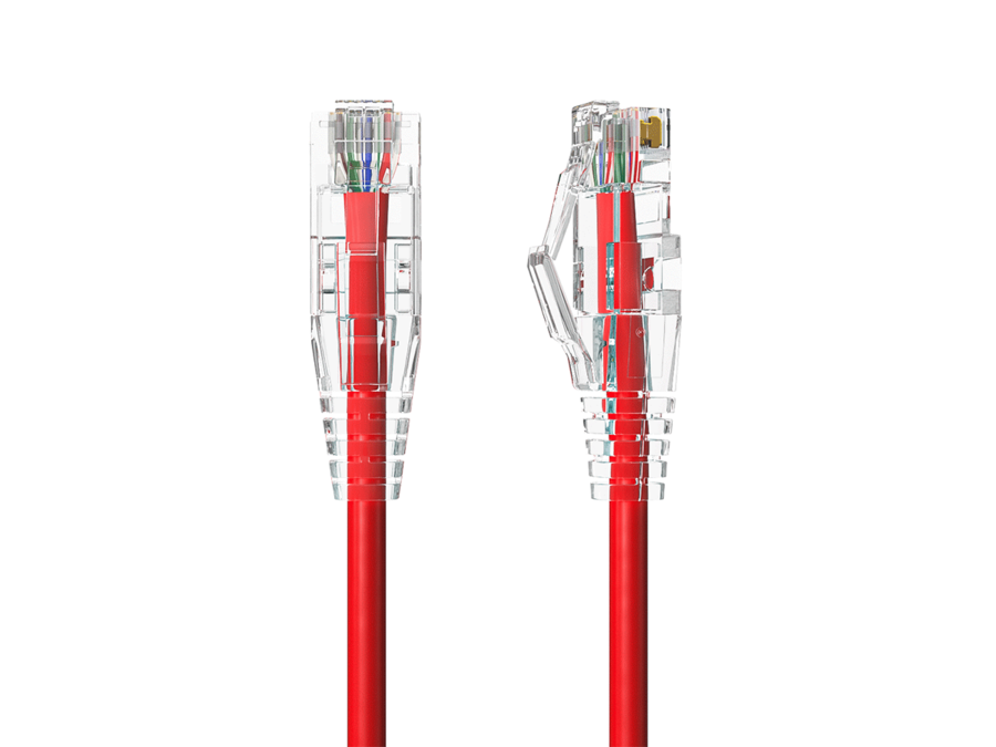 Computer Cuble Cable Leader Cat 6a Ethernet Cable, Slim 28 AWG Snagless RJ45 Patch, 10 ...