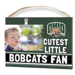 Jardine - Ohio Bobcats 8'' x 10'' Cutest Little Team Logo Clip Photo Frame - Green