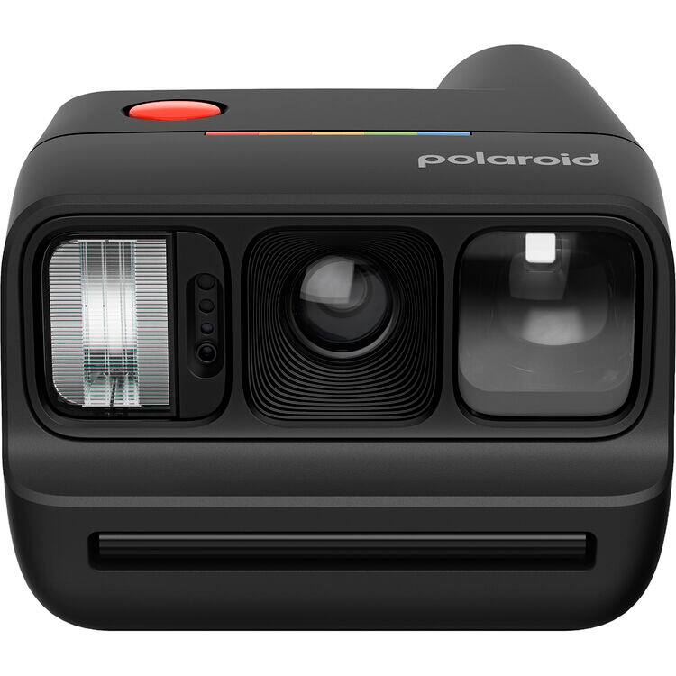 Alt View 1. Polaroid - Polaroid Go Generation 3 Black Camera + Camera Bag + Cleaning Cloth - Black.