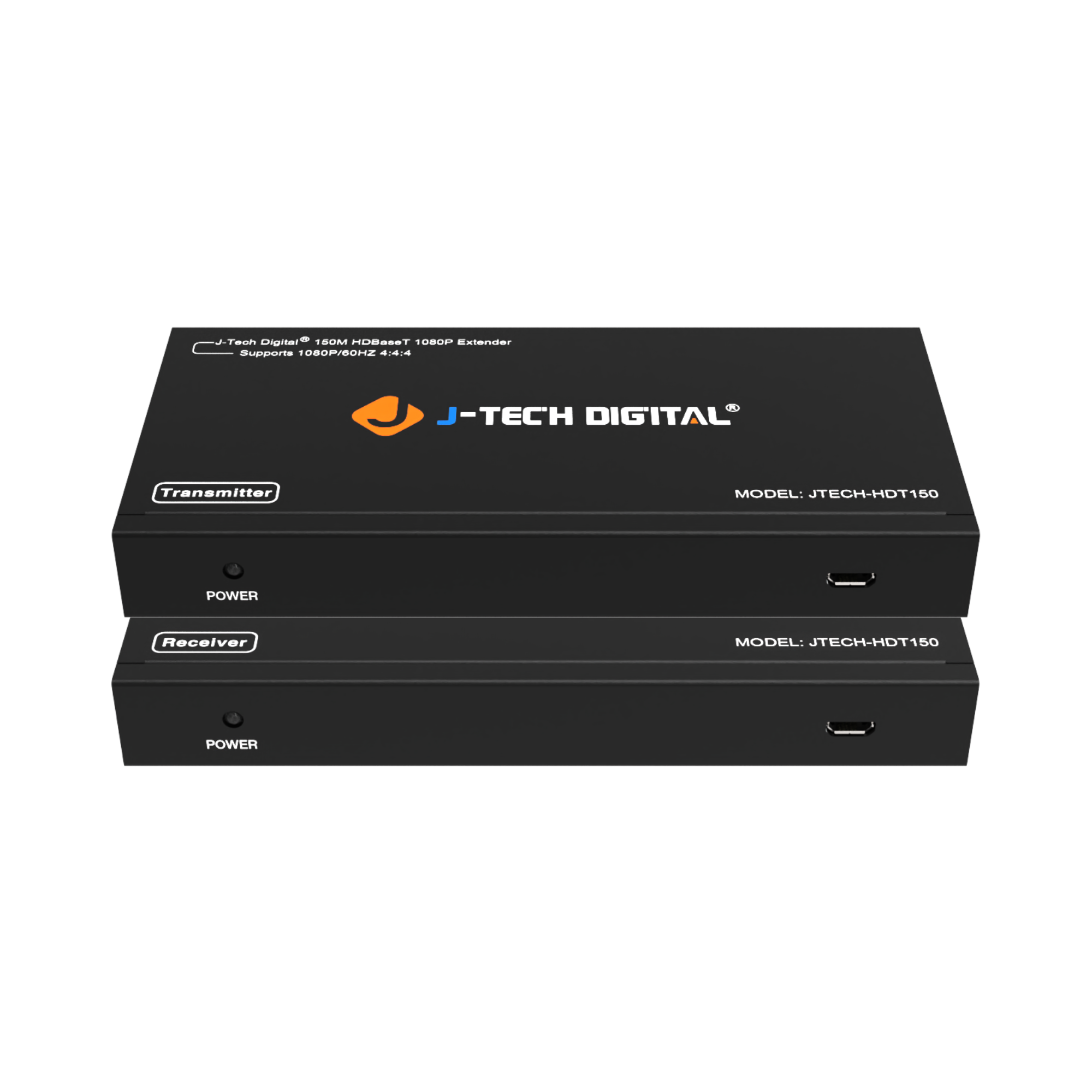 J-TECH DIGITAL Transmitter MODEL: JTECH-HDT150 POWER Receiver MODEL: JTECH-HDT150 POWER
