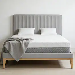 Hunkstar - Premium Memory Foam Mattress-Made in Japan, Ultra-Breathable 4-Layer Foam-Cooling Copper Gel bed-Ergonomic Zoned Support - QUEEN/White