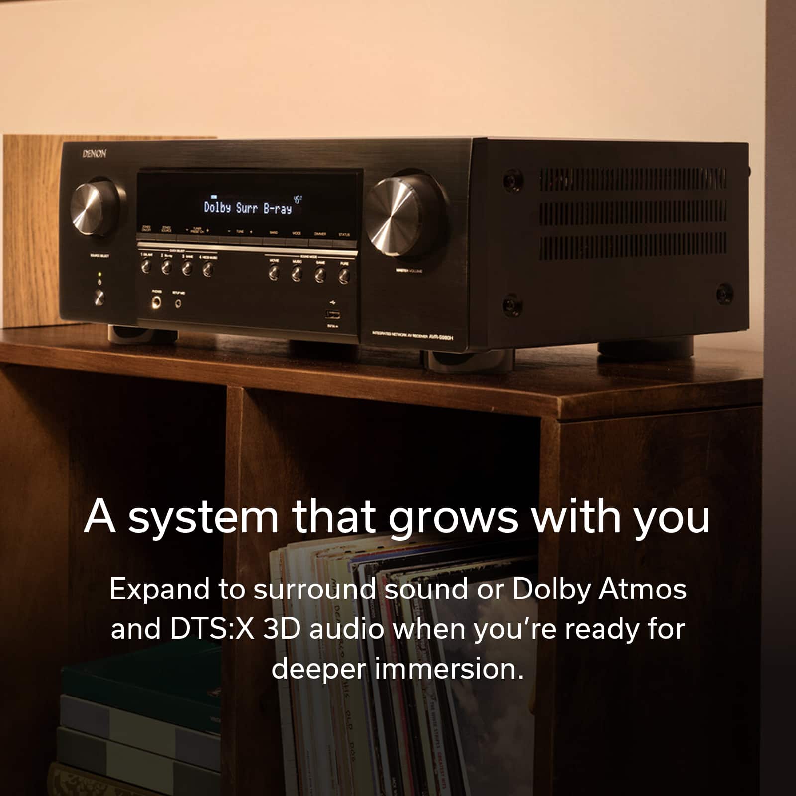 Denon AVR S980H 7.2 Channel AV Receiver Black AVR-S980H - Best Buy
