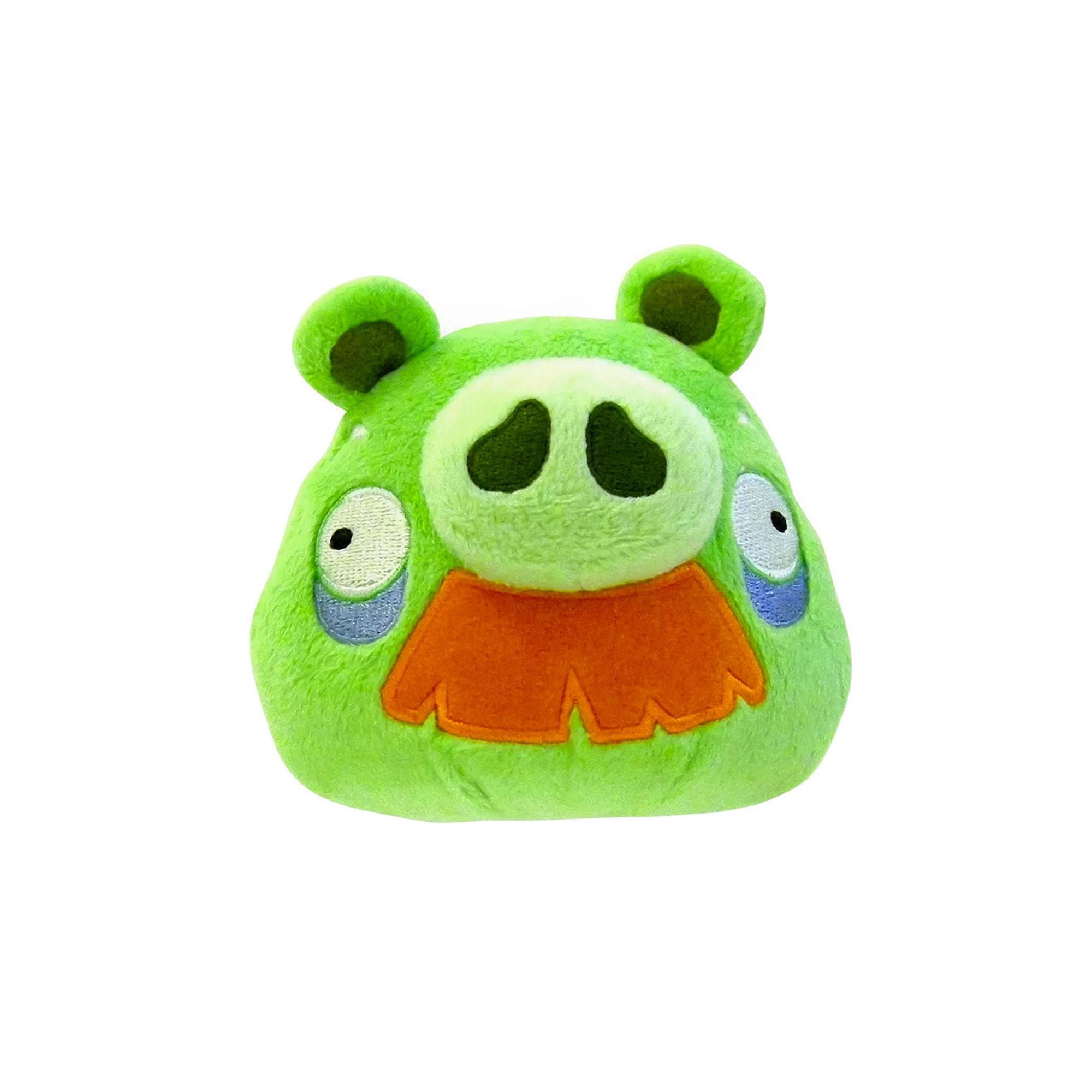 Alt View 1. Commonwealth Toys - Angry Birds 8" Plush Assortment: Set of 4 Pigs - Green.